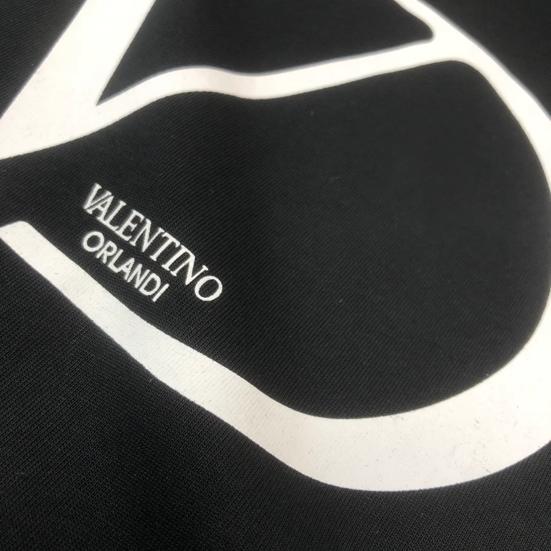 💰P85💥 VALENTINO/ Same Style T ～ logo ～ ～ ！ Breathable ， 。Premium ！ Same Style！ ：Black White Size：M-3XL（ ！）